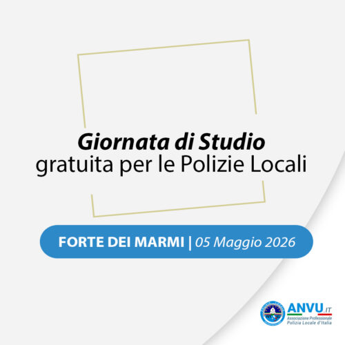 Giornata di Studio gratuita ANVU