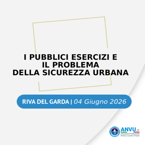I pubblici esercizi e il problema della sicurezza urbana